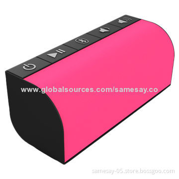 2014 Best Portable Bluetooth Speaker with 4W Power, Touch Keys, Aux-in